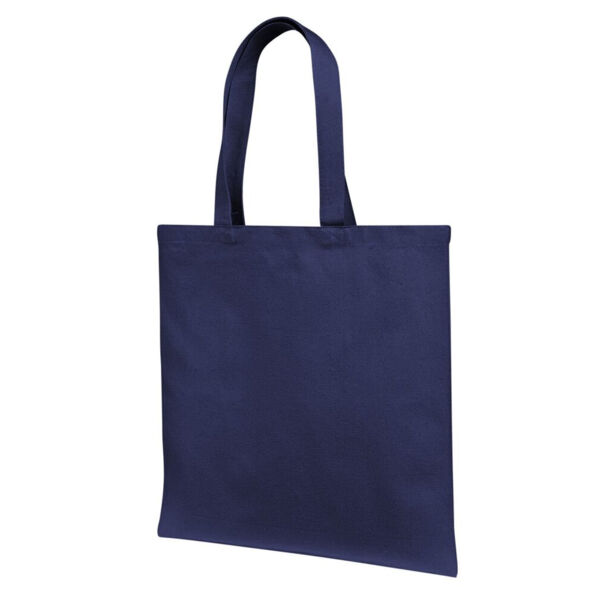 Cotton Canvas Tote Bag With Self Fabric Handles Thumbnail