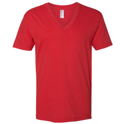 USA-Made Fine Jersey V-Neck Tee Thumbnail