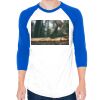 50/50 Raglan Three-Quarter Sleeve Tee Thumbnail