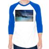 50/50 Raglan Three-Quarter Sleeve Tee Thumbnail