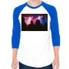 50/50 Raglan Three-Quarter Sleeve Tee Thumbnail