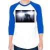 50/50 Raglan Three-Quarter Sleeve Tee Thumbnail