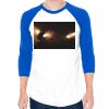 50/50 Raglan Three-Quarter Sleeve Tee Thumbnail