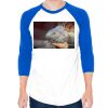 50/50 Raglan Three-Quarter Sleeve Tee Thumbnail