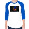 50/50 Raglan Three-Quarter Sleeve Tee Thumbnail