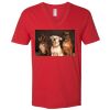 USA-Made Fine Jersey V-Neck Tee Thumbnail