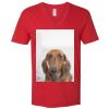 USA-Made Fine Jersey V-Neck Tee Thumbnail