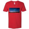 USA-Made Fine Jersey V-Neck Tee Thumbnail