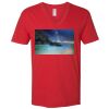 USA-Made Fine Jersey V-Neck Tee Thumbnail