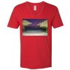 USA-Made Fine Jersey V-Neck Tee Thumbnail