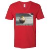 USA-Made Fine Jersey V-Neck Tee Thumbnail