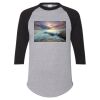 Three-Quarter Raglan Sleeve Baseball Jersey Thumbnail