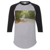 Three-Quarter Raglan Sleeve Baseball Jersey Thumbnail