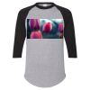 Three-Quarter Raglan Sleeve Baseball Jersey Thumbnail