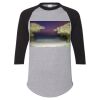 Three-Quarter Raglan Sleeve Baseball Jersey Thumbnail