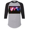 Three-Quarter Raglan Sleeve Baseball Jersey Thumbnail