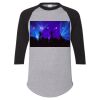 Three-Quarter Raglan Sleeve Baseball Jersey Thumbnail